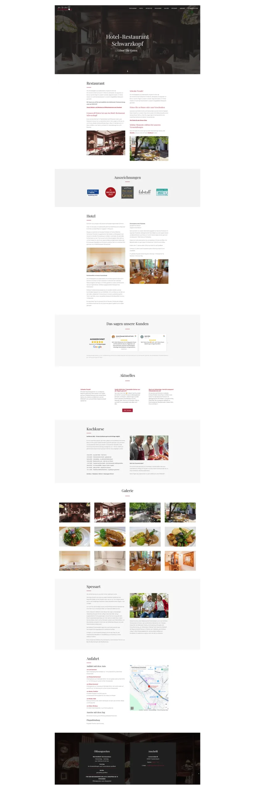 full-mockup-schwarzkopf-2024 Screenshot der gesamten Startseite von Hotel-Restaurant Schwarzkopf
